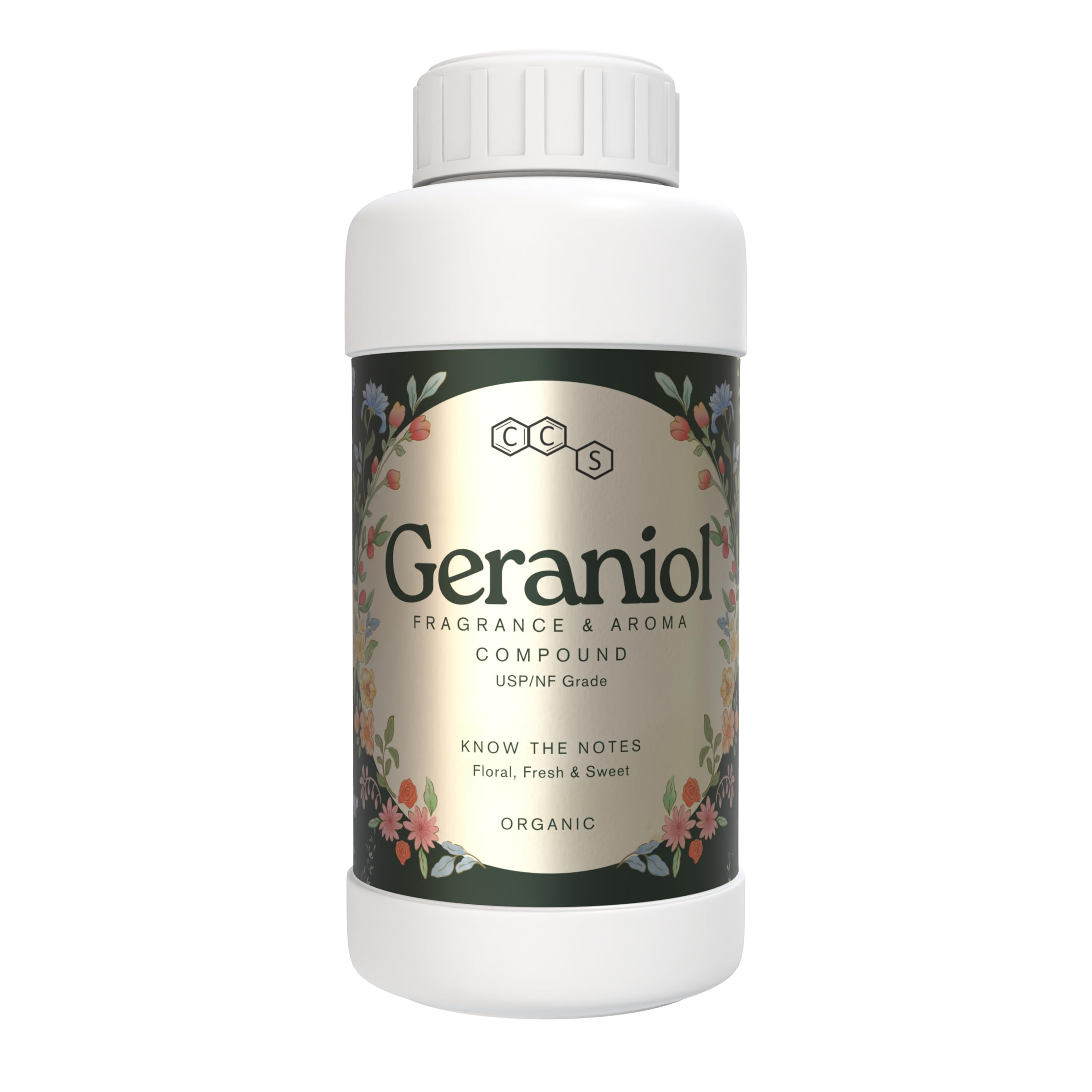 Amazon.com: Geraniol - Premium High Purity Aroma Compound - 100mL